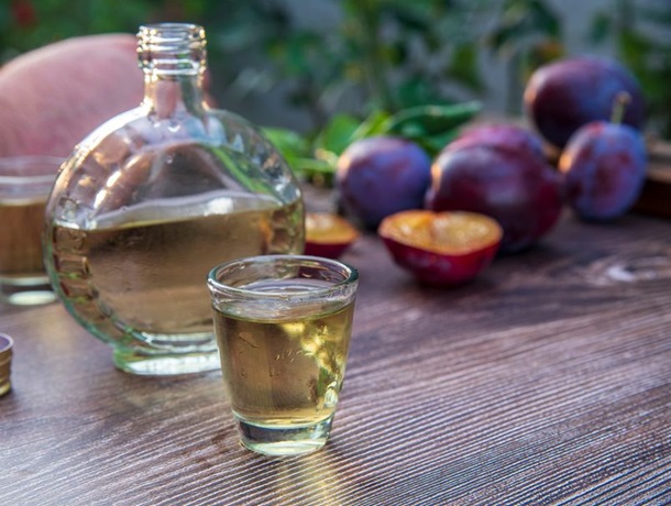 Rakija - traditional Balkan drink